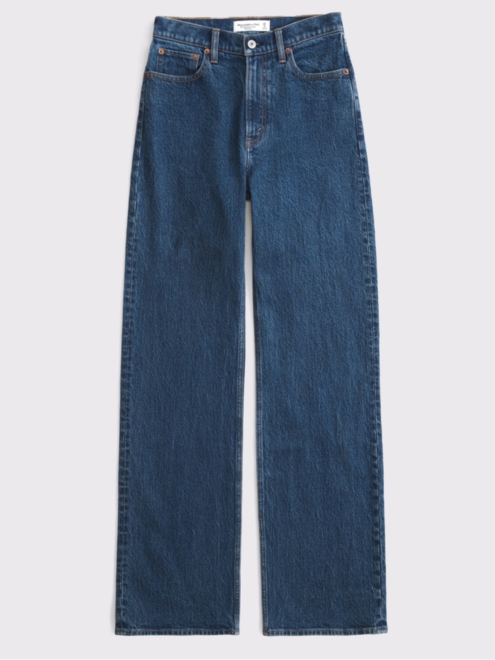 Abercrombie & Fitch 90s high-rise Jean - dark wash - curve love
